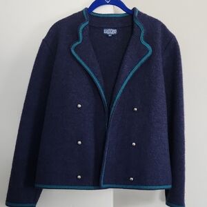 Lands' End 100% Wool Jacket/Blazer